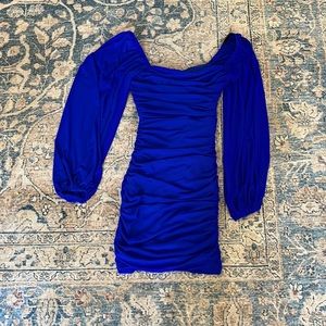 Royal blue that’s so fetch homecoming dress
